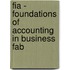 Fia - Foundations Of Accounting In Business Fab