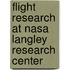 Flight Research at Nasa Langley Research Center
