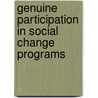 Genuine Participation In Social Change Programs door Youssouf Diallo