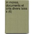 M Moires, Documents Et Crits Divers Laiss S (6)