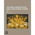 Oeuvres Compl Tes De Mile Deschamps (1); Po Sie