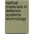 Optical Materials In Defence Systems Technology