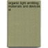 Organic Light Emitting Materials And Devices Xi