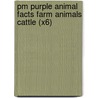 Pm Purple Animal Facts Farm Animals Cattle (X6) door Beverley Randell