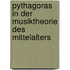 Pythagoras In Der Musiktheorie Des Mittelalters