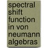 Spectral Shift Function In Von Neumann Algebras