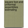 Square Foot And Uniformat Assemblies Estimating door Rsmeans Engineering Staff