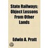 State Railways; Object Lessons From Other Lands