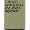 Stationary Random Walks And Isotonic Regression door Ou Zhao