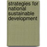 Strategies For National Sustainable Development by Stephen Bass