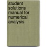 Student Solutions Manual For Numerical Analysis door Timothy Sauer