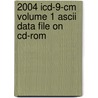 2004 Icd-9-cm Volume 1 Ascii Data File On Cd-rom door American Medical Association