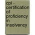 Cpi - Certification Of Proficiency In Insolvency