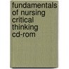 Fundamentals Of Nursing Critical Thinking Cd-rom by Sue C. Delaune