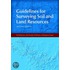 Guidelines For Surveying Soil And Land Resources