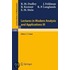Lectures In Modern Analysis And Applications Iii