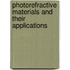 Photorefractive Materials And Their Applications
