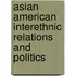 Asian American Interethnic Relations And Politics