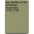Key Battles of the American Revolution, 1776-1778