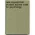 New Mypsychlab Student Access Code For Psychology