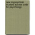 New Mypsychlab Student Access Code For Psychology