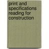 Print And Specifications Reading For Construction door Ron Russell