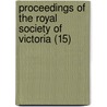 Proceedings Of The Royal Society Of Victoria (15) door Royal Society
