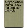 Script-O-Wheel Journal: Easy Handwriting Analysis door Princeton Architectural P.