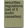 Securities Regulations (Set of 5 Audio Cassettes) door Margaret Cox