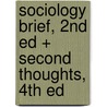Sociology Brief, 2nd Ed + Second Thoughts, 4th Ed door Janet M. Ruane