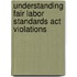 Understanding Fair Labor Standards Act Violations