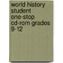 World History Student One-stop Cd-rom Grades 9-12
