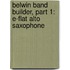 Belwin Band Builder, Part 1: E-Flat Alto Saxophone