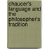 Chaucer's Language And The Philosopher's Tradition