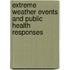 Extreme Weather Events And Public Health Responses