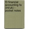F3 Financial Accounting Fa (Int/Uk) - Pocket Notes by Kaplan Publishing