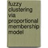 Fuzzy Clustering Via Proportional Membership Model