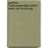 Goethes "Wahlverwandtschaften": Werk Und Forschung
