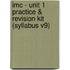 Imc - Unit 1 Practice & Revision Kit (Syllabus V9)