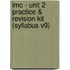 Imc - Unit 2 Practice & Revision Kit (Syllabus V9)