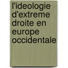 L'Ideologie D'Extreme Droite En Europe Occidentale door Nataliya Gudz