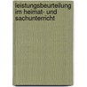 Leistungsbeurteilung Im Heimat- Und Sachunterricht by Alexandra Pick