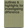 Outlines & Highlights For Investigating Difference by Cram101 Textbook Reviews