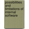 Possibilities And Limitations Of Internal Software door Leif Richter