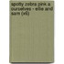 Spotty Zebra Pink A Ourselves - Ellie And Sam (X6)