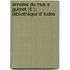 Annales Du Mus E Guimet (6 ); Bibliotheque D' Tudes