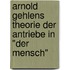 Arnold Gehlens Theorie Der Antriebe In "Der Mensch"