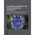 Columbia Studies In The Social Sciences (Volume 60)
