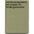 Emotionsregulation Bei Kindern Im Kindergartenalter