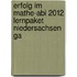 Erfolg im Mathe-Abi 2012 Lernpaket Niedersachsen gA
